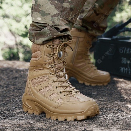 Men's Boots Waterproof Tactical Outdoor Sports Boots Outdoor Hiking Shoes