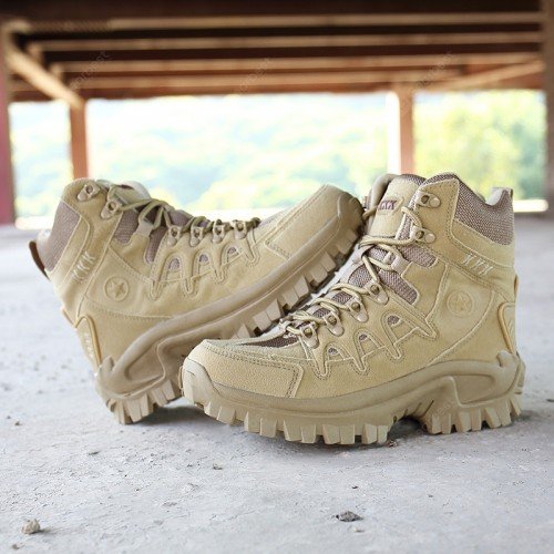 Men's Boots Army Outdoor Camouflage  Boots Non-slip Tactical Male Boots Summer Breathable Mesh Shoes For Men