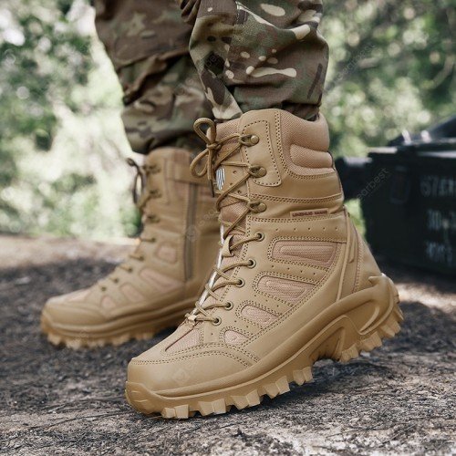 Men's Boots Waterproof Tactical Outdoor Sports Boots Outdoor Hiking Shoes